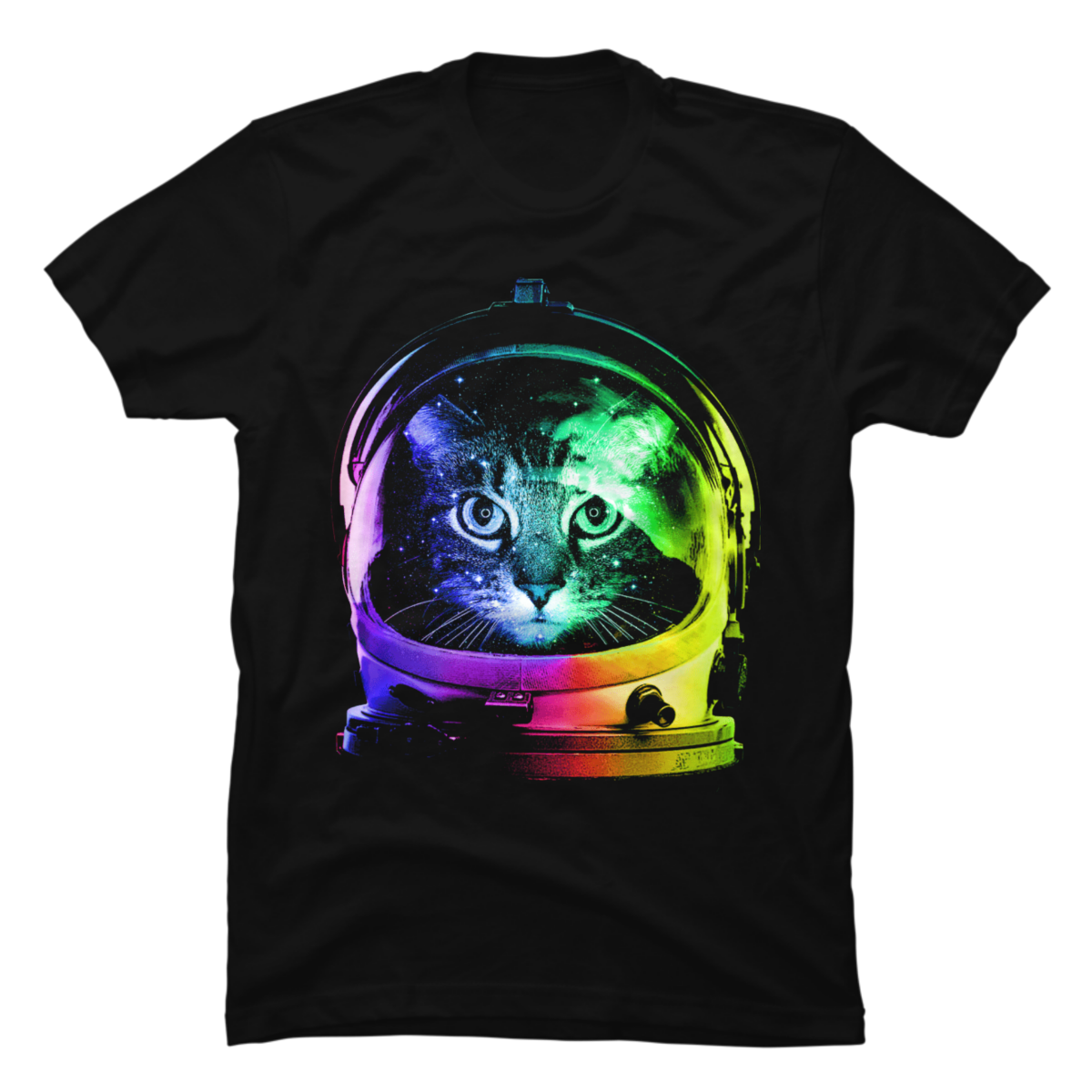 cats in space tshirt